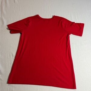 Bold Red Short Sleeve Tee